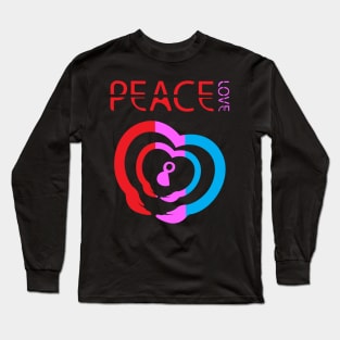 Peace & Love Long Sleeve T-Shirt